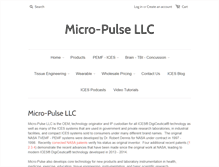 Tablet Screenshot of micro-pulse.com